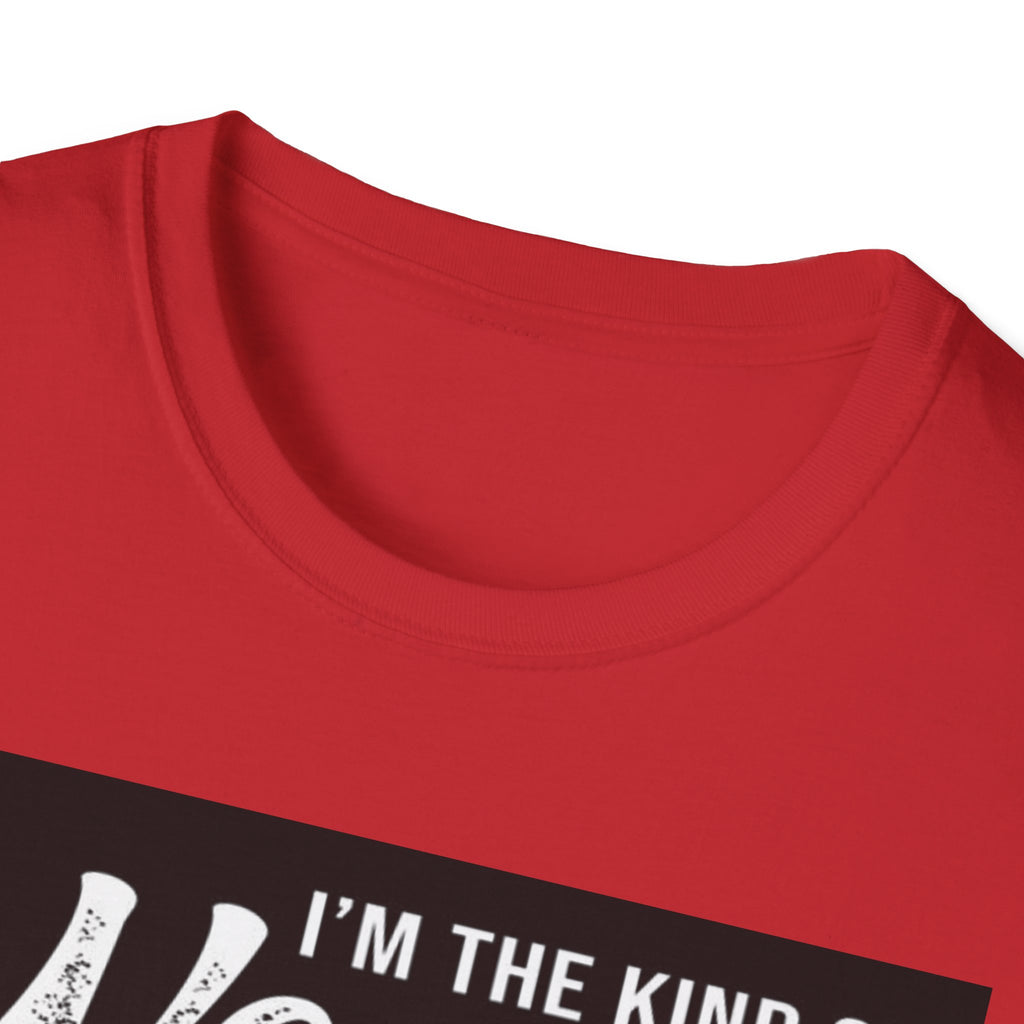 Funny "I'm the Kind of Woman...The Devil Says Oh Crap She's Up" T-Shirt