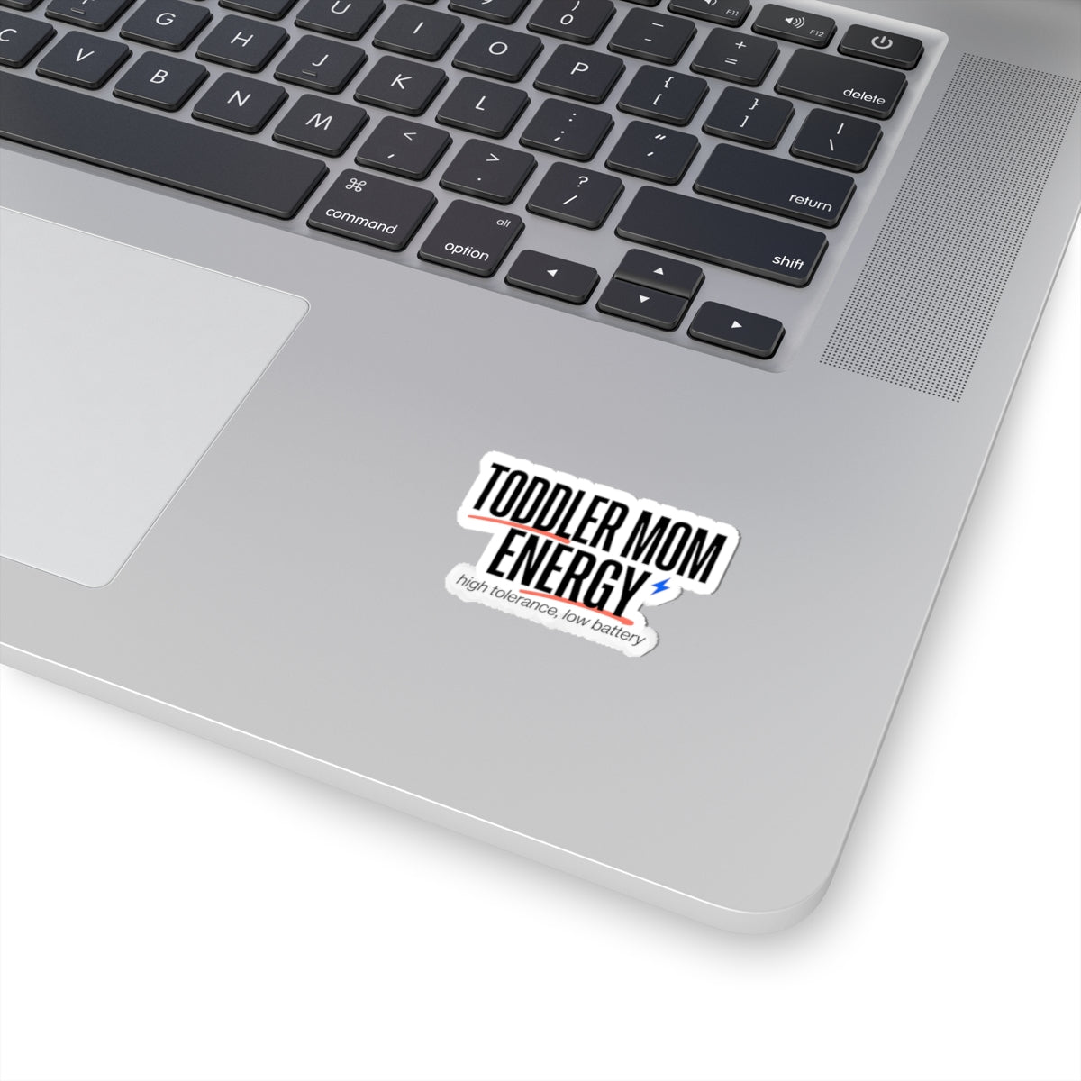 Toddler Mom Energy Sticker | minimalist mom typography, Mother’s Day mom life