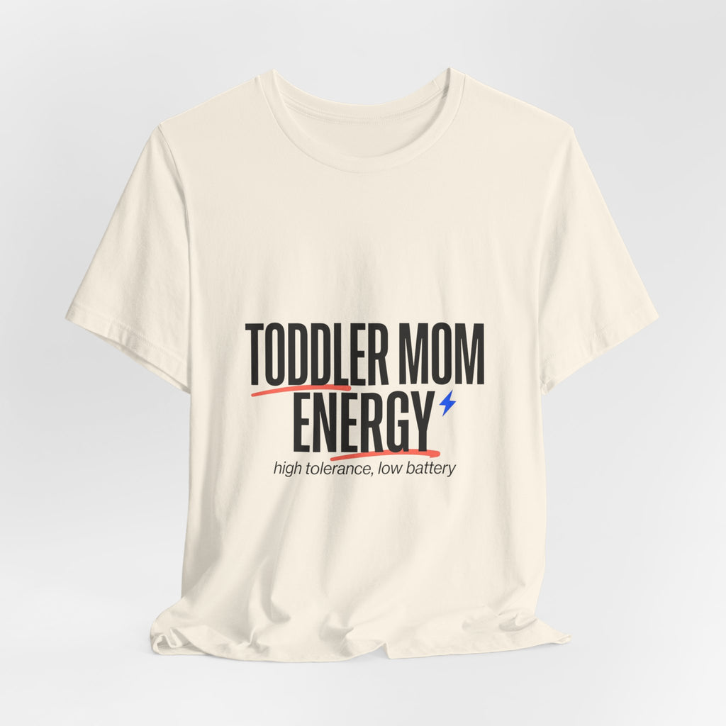 Toddler Mom Energy Tee | minimalist mom shirt, Mother’s Day shirt
