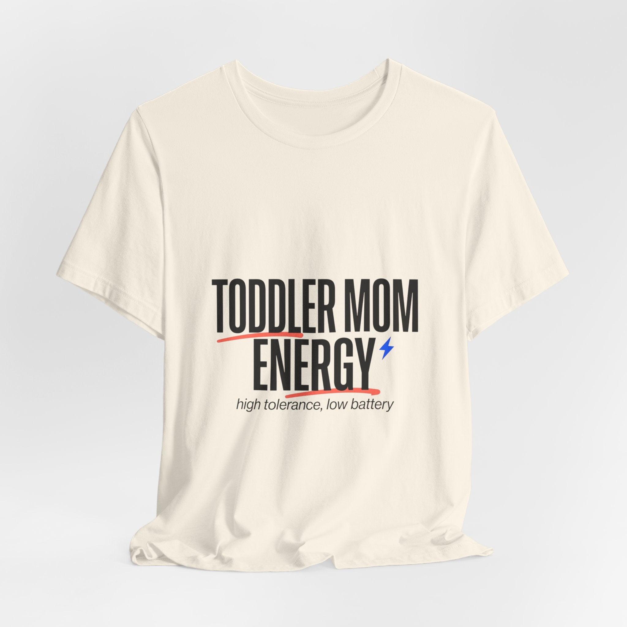 Toddler Mom Energy Tee | minimalist mom shirt, Mother’s Day shirt