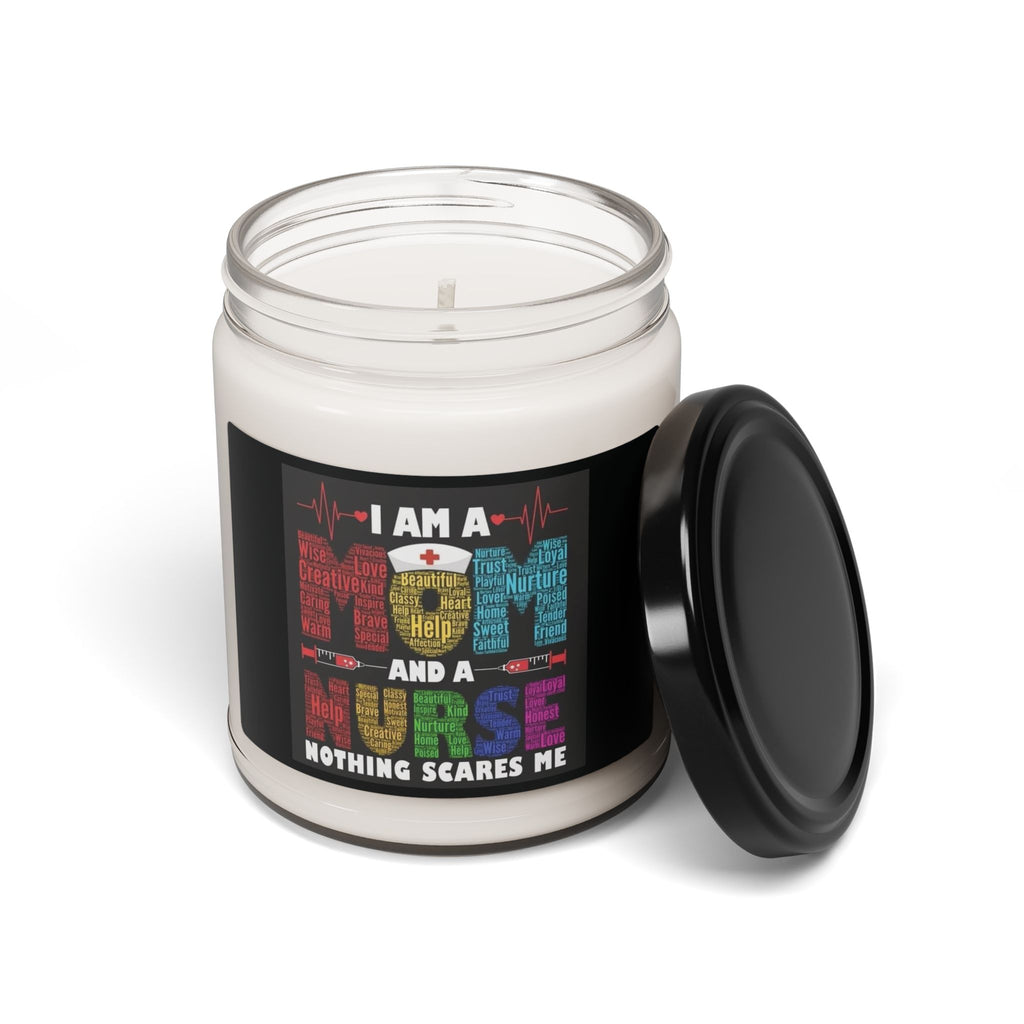 I Am a Mom and a Nurse Candle | Scented Soy Candle, 9oz