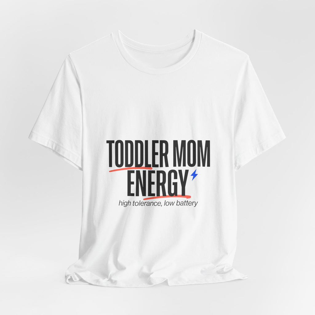 Toddler Mom Energy Tee | minimalist mom shirt, Mother’s Day shirt