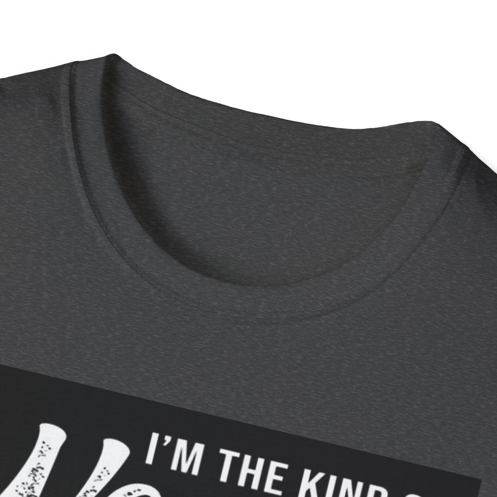 Funny "I'm the Kind of Woman...The Devil Says Oh Crap She's Up" T-Shirt