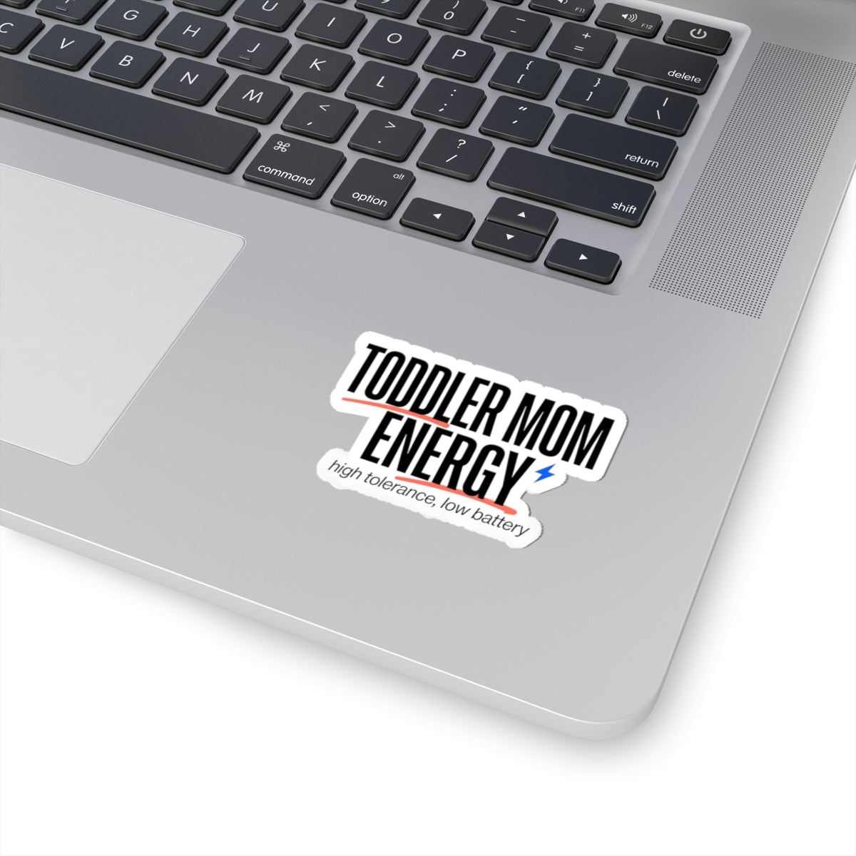 Toddler Mom Energy Sticker | minimalist mom typography, Mother’s Day mom life