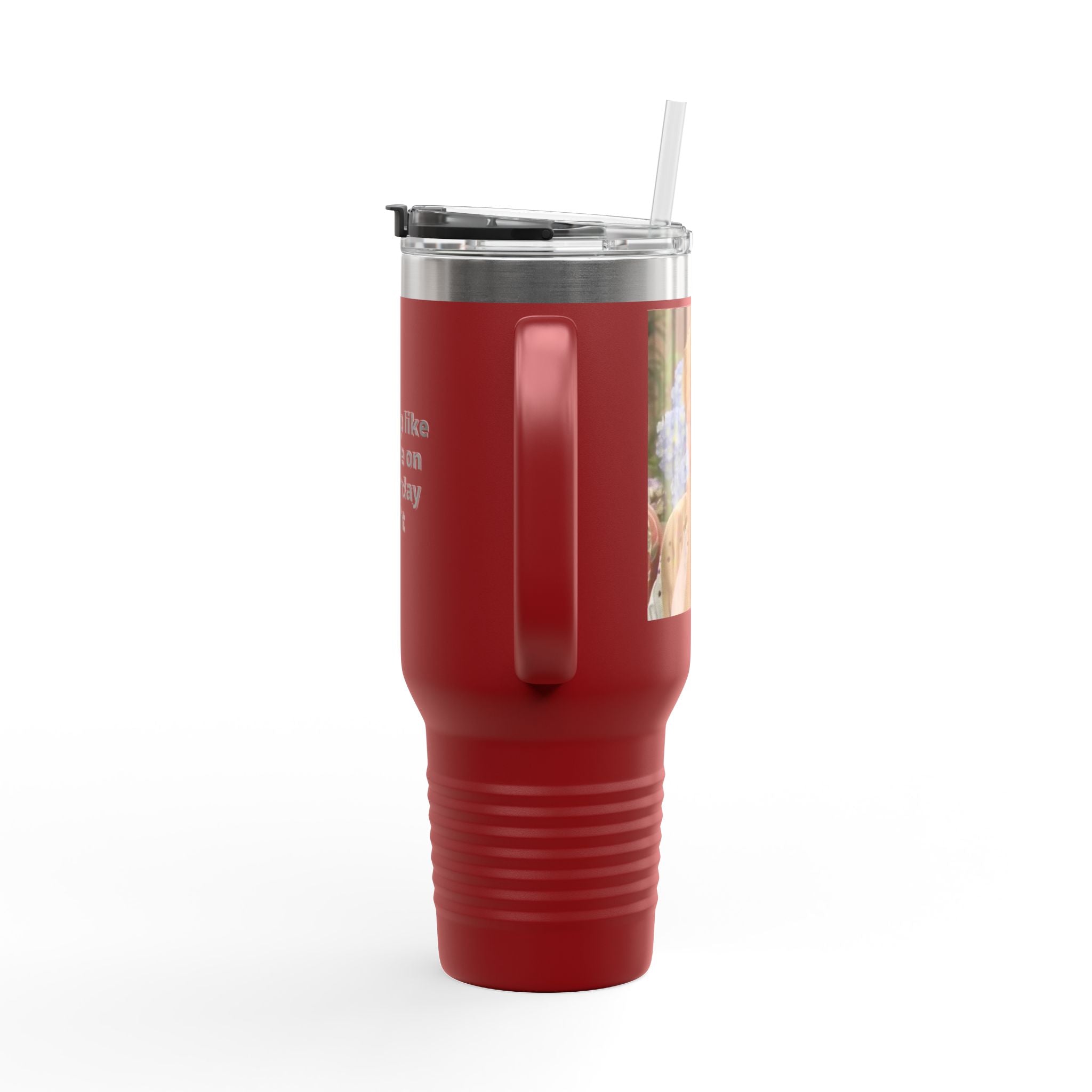 40oz Insulated Travel Mug — "Filled up like Blanche on a Saturday night" Funny Southern Comfort Tumbler