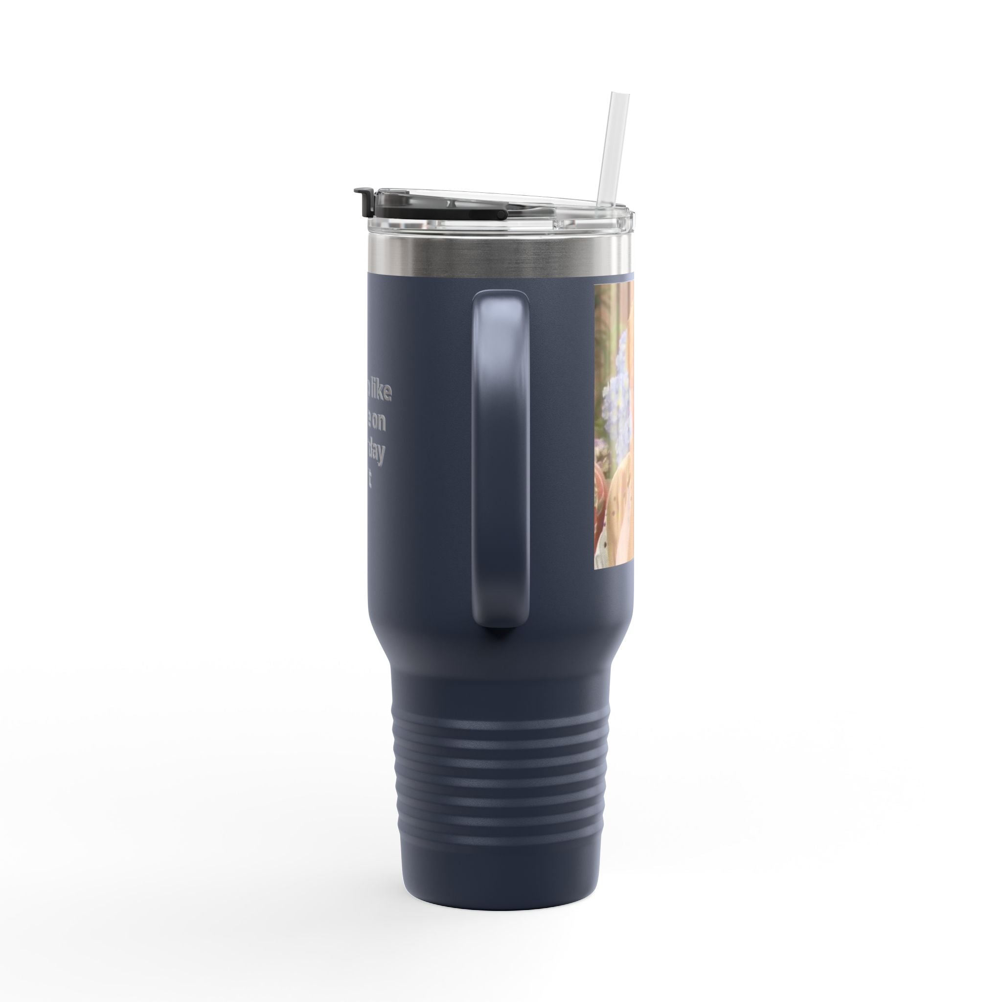 40oz Insulated Travel Mug — "Filled up like Blanche on a Saturday night" Funny Southern Comfort Tumbler