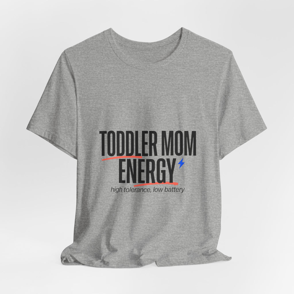 Toddler Mom Energy Tee | minimalist mom shirt, Mother’s Day shirt