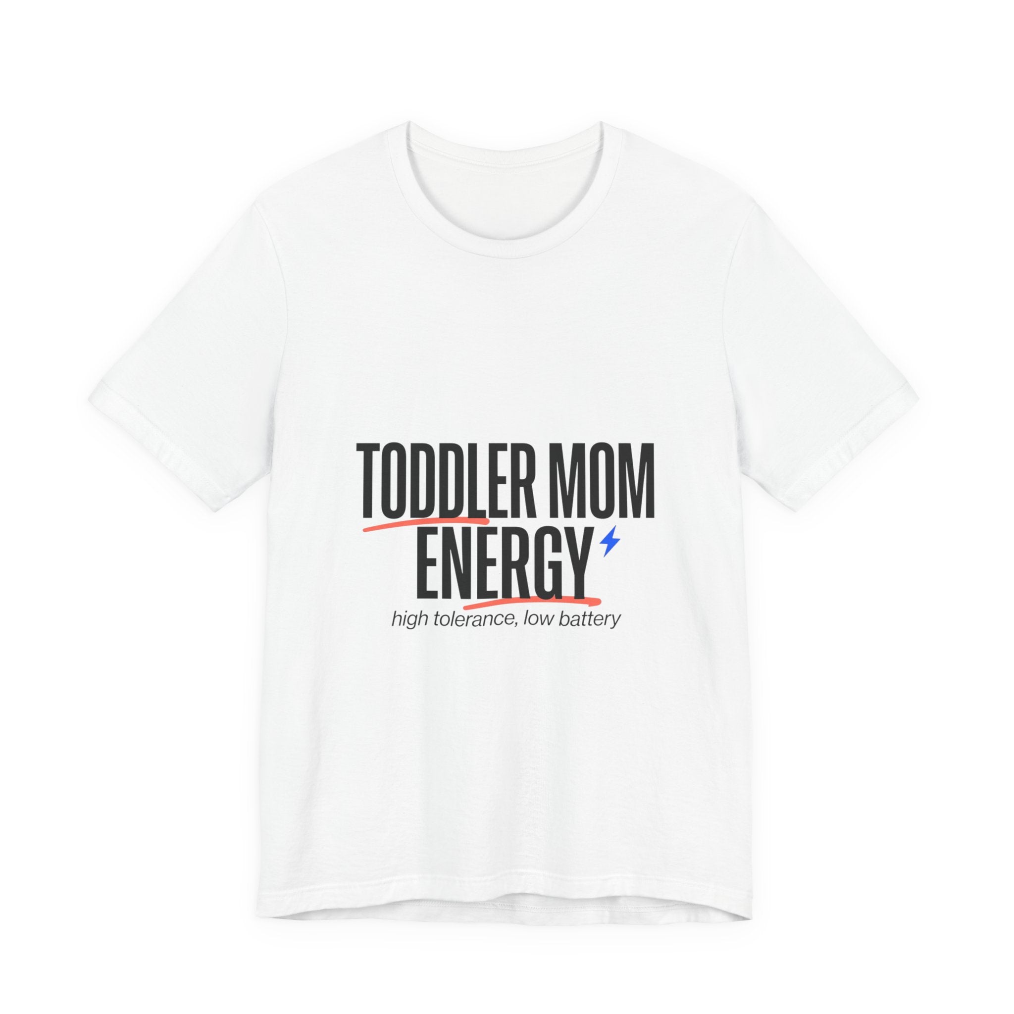 Toddler Mom Energy Tee | minimalist mom shirt, Mother’s Day shirt